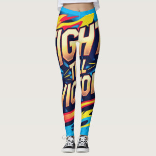 Kampf bis zum Sieg - Stärke und Ausdauer Leggings