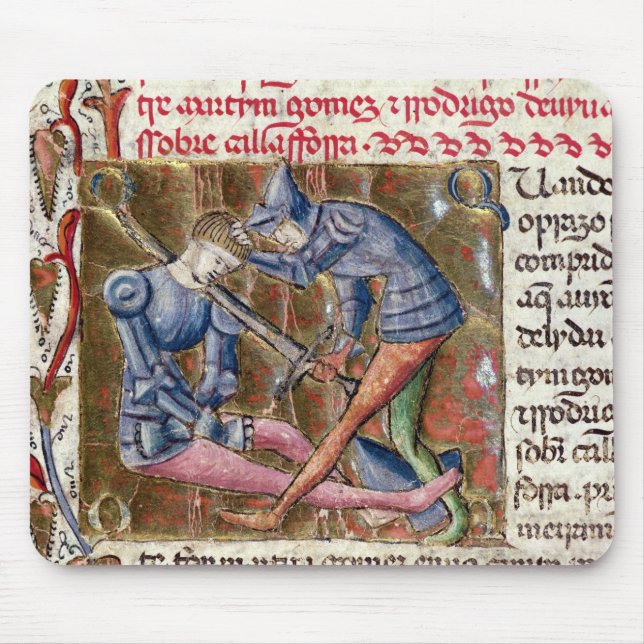 Kampf Chroniken Gómez Martin El Cid 'von Mousepad (Vorne)