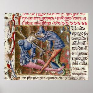 Kampf Chroniken Gómez Martin El Cid 'von Poster