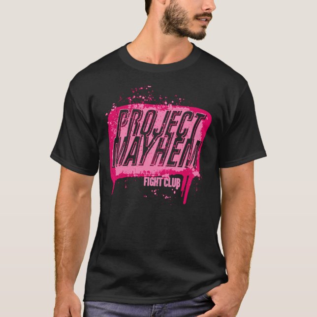 Kampf Club Projekt Mayhem Essential T-Shirt (Vorderseite)