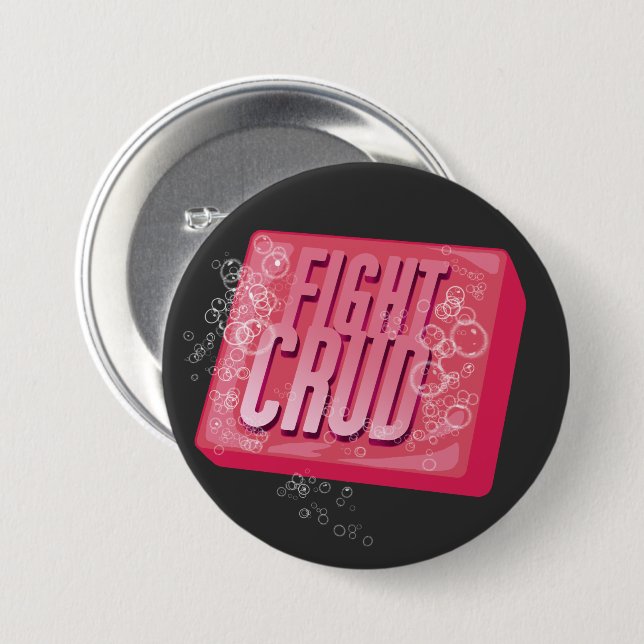 Kampf Crud Button (Vorne & Hinten)