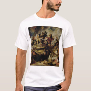 Kampf der Amazonas und des Griechen, c.1617 T-Shirt