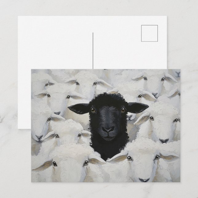 Kampf der Individualität Postkarte (Vorne/Hinten)