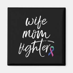 Kampf der Krebsbewusstsein und Ehefrau Mama Magnet
