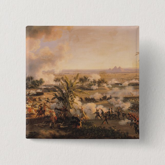 Kampf der Pyramiden 1806 am 21. Juli 1798 Button (Vorderseite)
