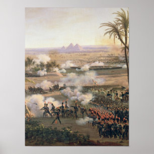 Kampf der Pyramiden 1806 am 21. Juli 1798 Poster