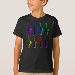 Kampf der Saxophone T-Shirt
