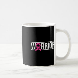 Kampf des Kriegers gegen den rosa Ribbon-Brustkreb Kaffeetasse
