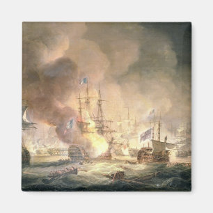 Kampf des Nils, am 1. August 1798 an 10pm, 1834 Magnet