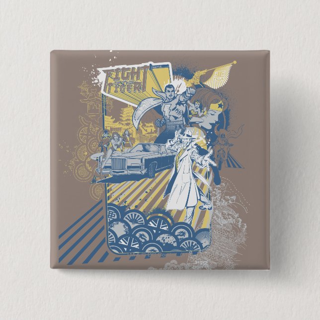 Kampf des Tigers Button (Vorderseite)