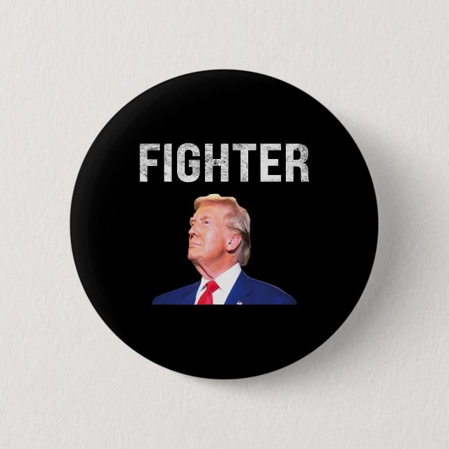 Kampf Donald Trump 2024 Button (Vorderseite)