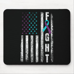 Kampf Flag Flats Fappy Suicide Prevention Awarenes Mousepad