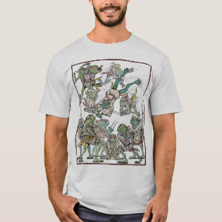 Kampf Frosch T-Shirt