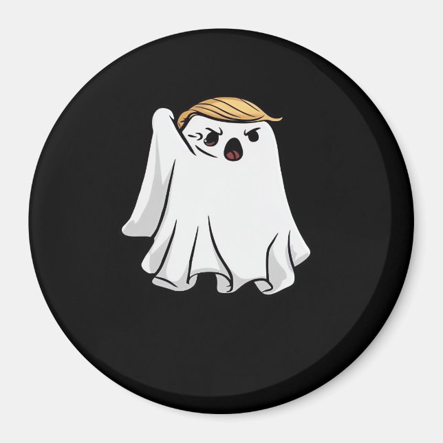 Kampf Funny Halloween Trumpkin Magnet (Vorne)