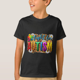 Kampf für Autismus, Dämmerung und Rätsel T-Shirt