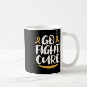 Kampf für die Heilung von Kinderkrebs-Bewusstsein Kaffeetasse