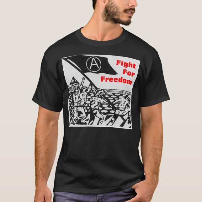 Kampf für Freiheit T-Shirt (Vorderseite)