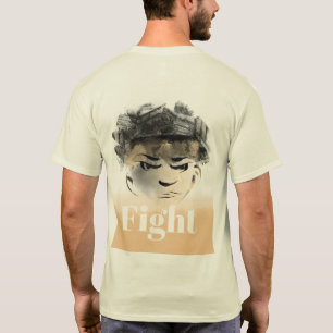 Kampf für Ihre Träume Krieger Illustration T-Shirt