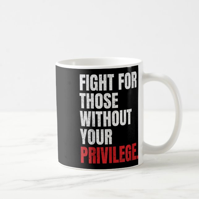 Kampf für Menschen ohne Rassismus Kaffeetasse (Rechts)