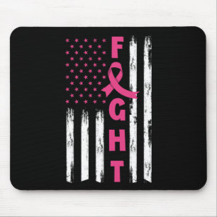 Kampf gegen Brustkrebs Amerikas Flaggenkrebs Mousepad
