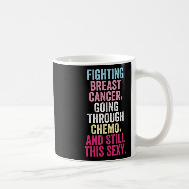 Kampf gegen Brustkrebs noch immer stark Brustkrebs Kaffeetasse (Rechts)