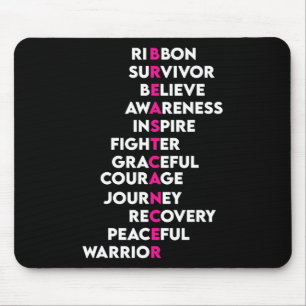 Kampf gegen Brustkrebs noch immer stark Brustkrebs Mousepad