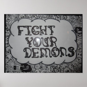 Kampf gegen Dämonenposter Poster