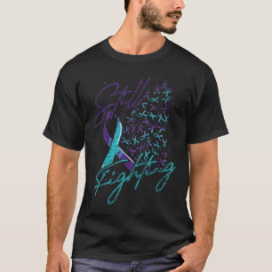 Kampf gegen den Aquamarinen Lila Selbstmord von Ri T-Shirt