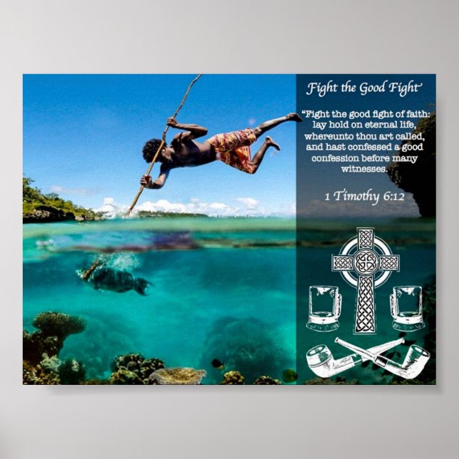 Kampf gegen den guten Kampf Poster (Vorne)