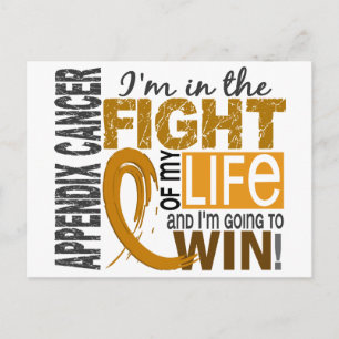 Kampf gegen den Krebs in meiner Anlage Postkarte