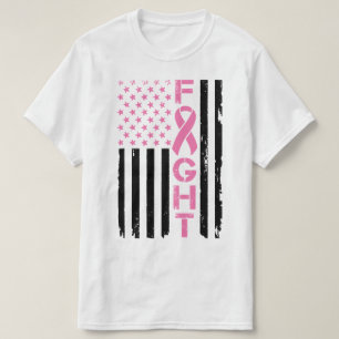Kampf gegen den Krebs Weißes Thirt T-Shirt