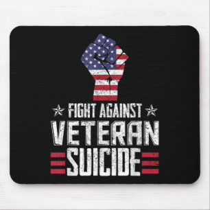 Kampf gegen den Tag des Selbstmords von Veteranen Mousepad