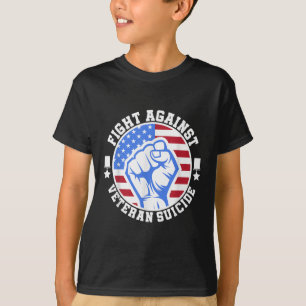 Kampf gegen den Tag des Selbstmords von Veteranen T-Shirt