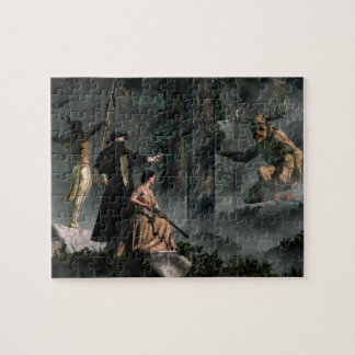 Kampf gegen den Wendigo Puzzle