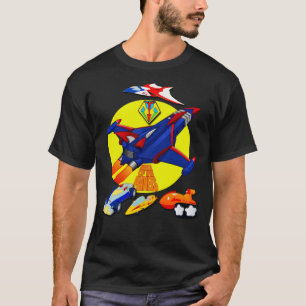 Kampf gegen die Logo-Klasse des Planets Gatchaman T-Shirt