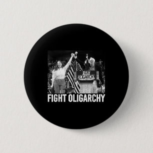 Kampf gegen die Oligarchie Bernie Sanders und die  Button