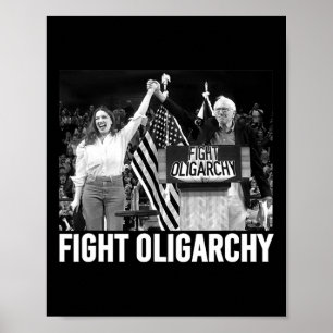 Kampf gegen die Oligarchie Bernie Sanders und die Poster