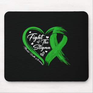 Kampf gegen die psychische Gesundheit Bewusstseins Mousepad