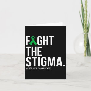 Kampf gegen die psychische Gesundheit der Stigma-G Karte