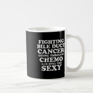 Kampf gegen Gallenkrebs Zitat Chemo Y Inspiration Kaffeetasse