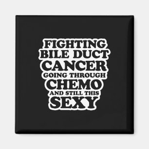 Kampf gegen Gallenkrebs Zitat Chemo Y Inspiration Magnet