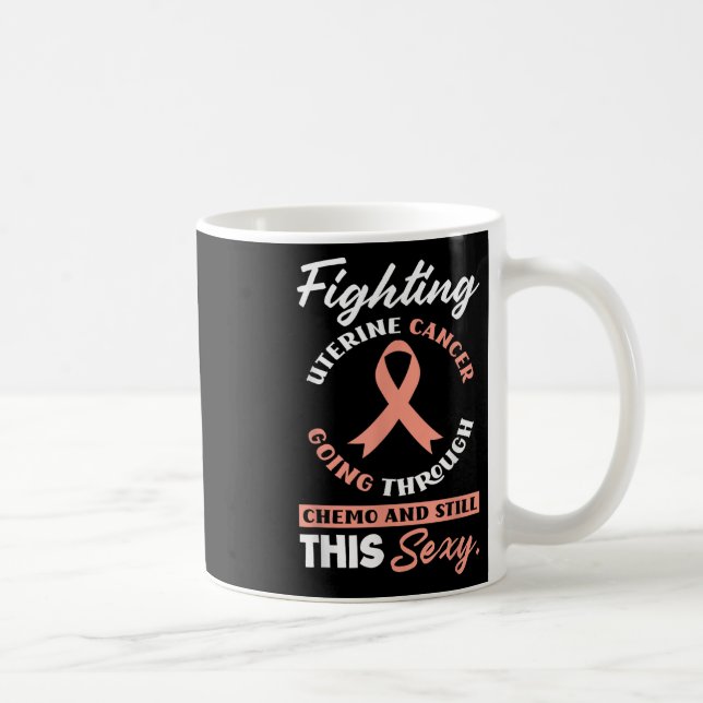 Kampf gegen Gebärmutterhalskrebs, Chemo und Amp; n Kaffeetasse (Rechts)