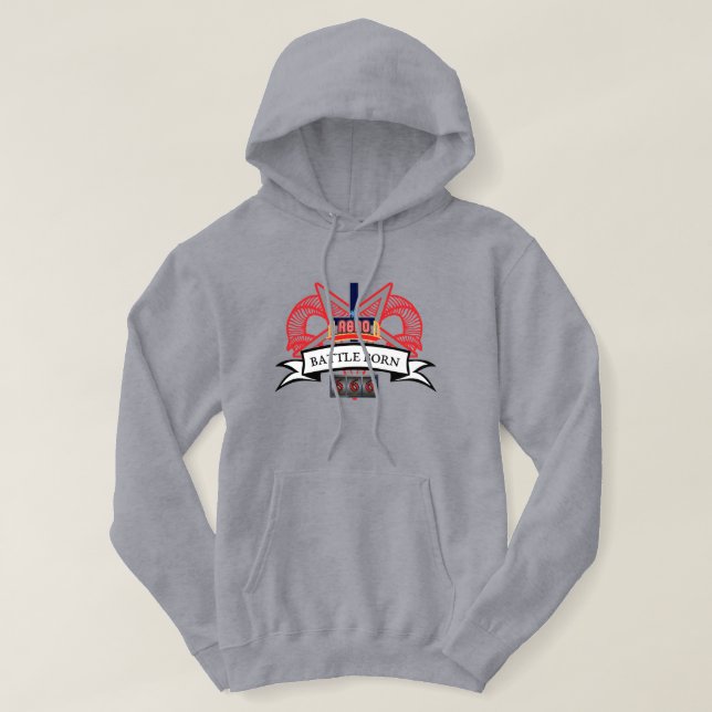 Kampf gegen Geborene Satanisten - Nord-Nevada Hood Hoodie (Design vorne)