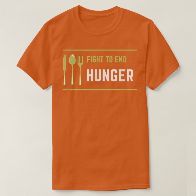 Kampf gegen Hunger, Armut und Unsicherheit bei Leb T-Shirt (Design vorne)