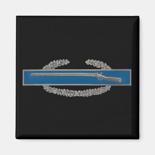 Kampf gegen Infanterie-Abzeichen (CIB) Magnet (Vorne)