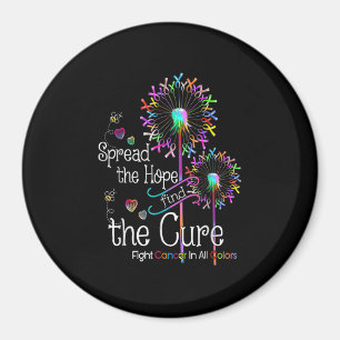 Kampf gegen Krebs in allen und allen Blume von Far Magnet