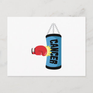 Kampf gegen Krebs Postkarte