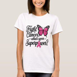 Kampf gegen Krebs Was ist dein Superhelden-Power P T-Shirt