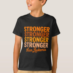 Kampf gegen Leukämie Krebsband Leukämie Unterstütz T-Shirt
