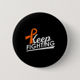 Kampf gegen Leukämie Multiple Sklerose Warrior Button